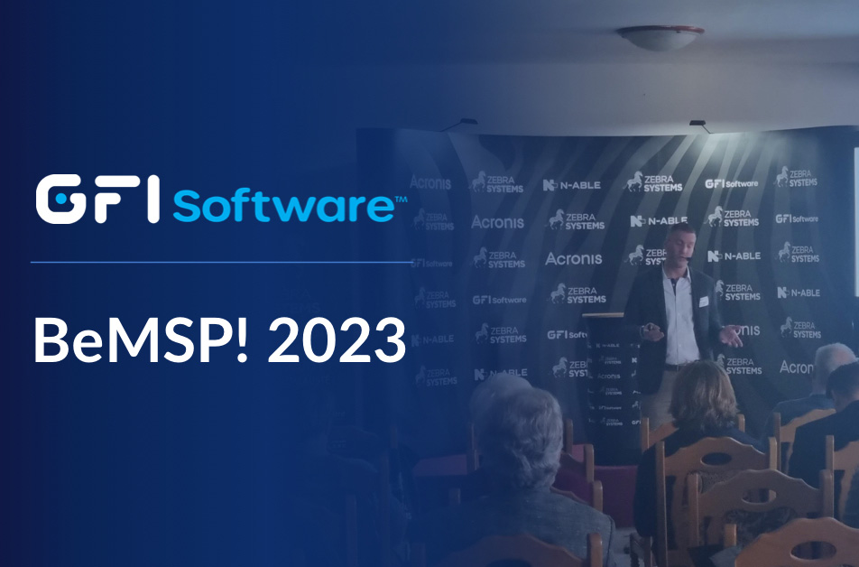 BeMSP! 2023 in Vetovo, Croatia: Zebra Systems Unveils the Next Generation of MSP Tools, Featuring GFI KerioControl, KerioConnect, LanGuard, and the AppManager Cloud Platform.