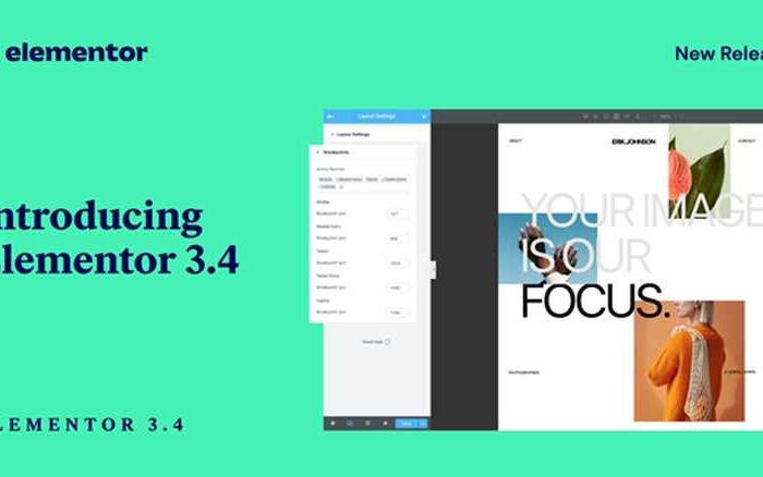 Elementor 3.4: Powering Faster Websites with Leaner Code, Custom Breakpoints, and Optimized Asset Loading